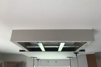 Lichtvoute Deckensegel