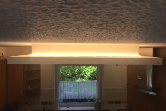 Lichtvoute Deckensegel