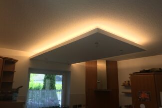 Lichtvoute Deckensegel