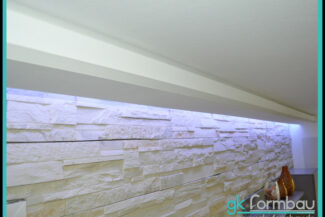 Lichtvoute mit Schattenfuge aus Gipskarton