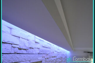 Lichtvoute mit Schattenfuge aus Gipskarton