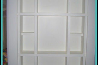 Einbauregal aus Gipskarton