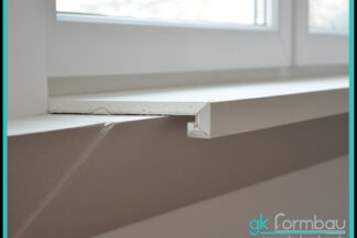 Fensterbrett 2 teilig aus GKB