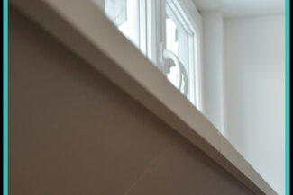 Fensterbrett 2 teilig aus GKB