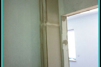 Verkleidung Steigleitung ohne Ständerwerk mit Sonderform