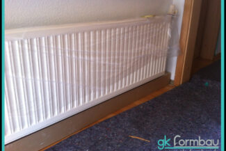 Verkleidung für Heizkörperrohre