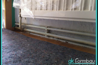 Verkleidung für Heizkörperrohre