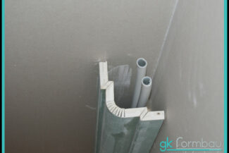 Verkleidung für Heizungssteigleitung aus GKBI